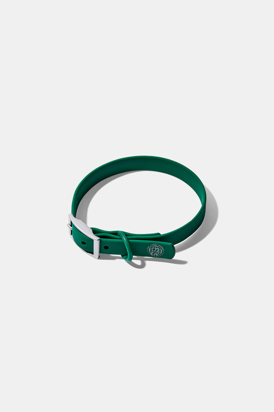 forest green dog collar#color_forest-green