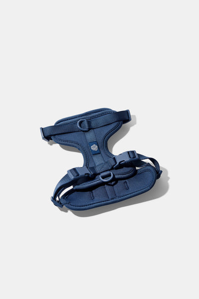 navy dog harness#color_navy