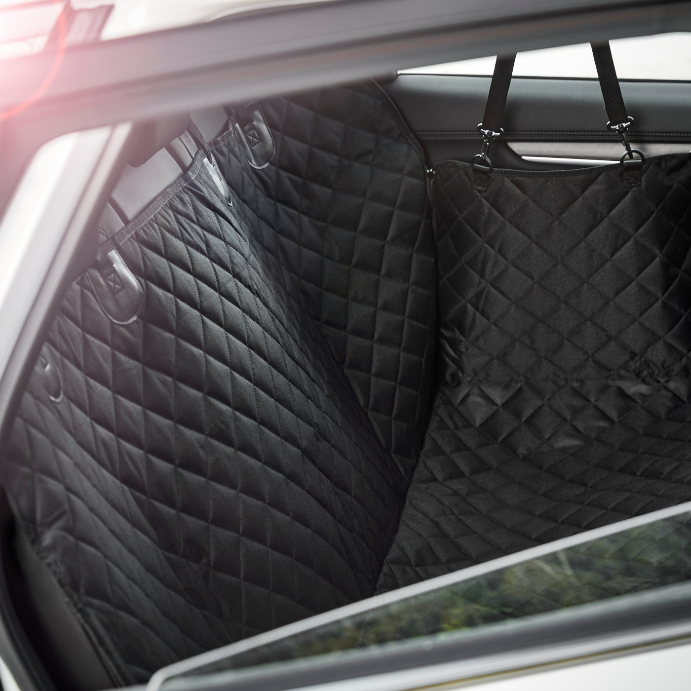 black car seat cover #color_black